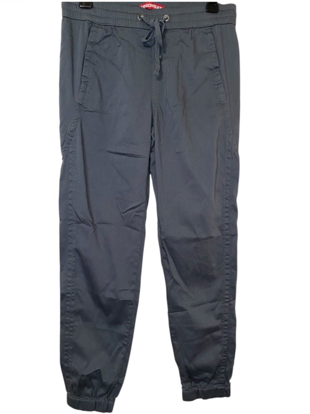 UNIONBAY Junior’s Gray khaki Drawstring Joggers size medium NWT